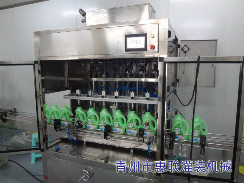 全自动洗衣液灌装机 全自动洗衣液灌装机