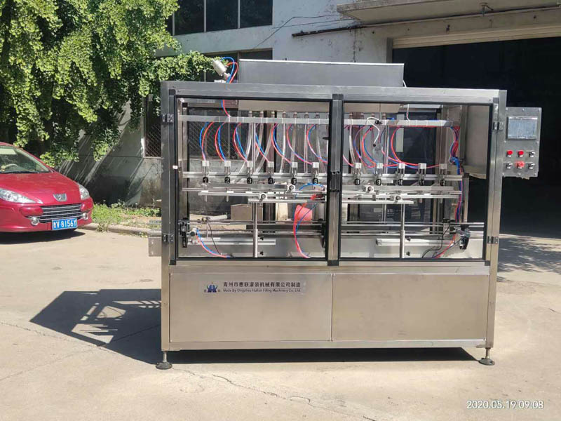 直线式瓶装酱油醋灌装机 直线式瓶装酱油醋灌装机