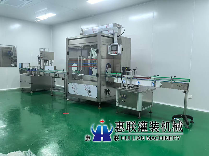 贵阳白酒灌装生产线安装完毕