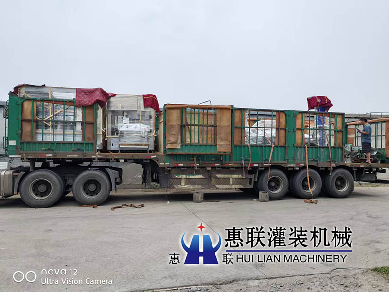 白酒灌装机生产线发货贵州