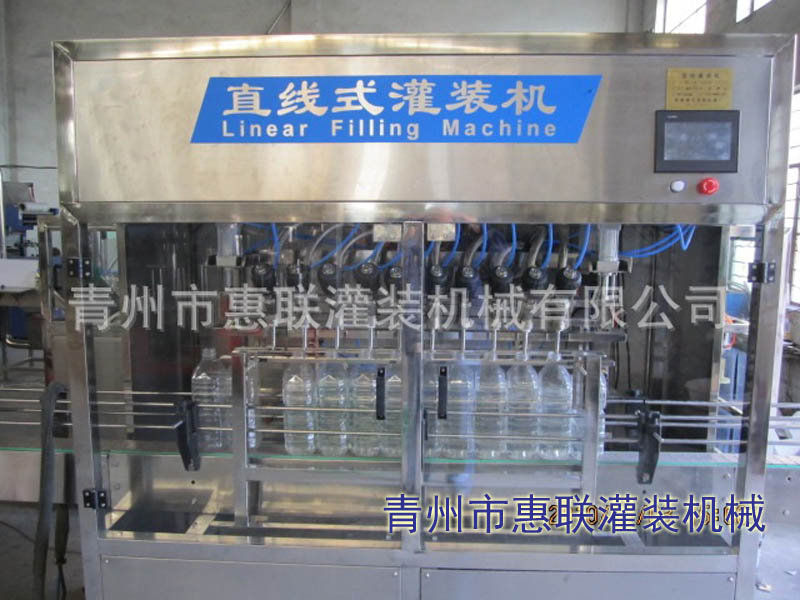 直线桶装酒灌装机 直线桶装酒灌装机