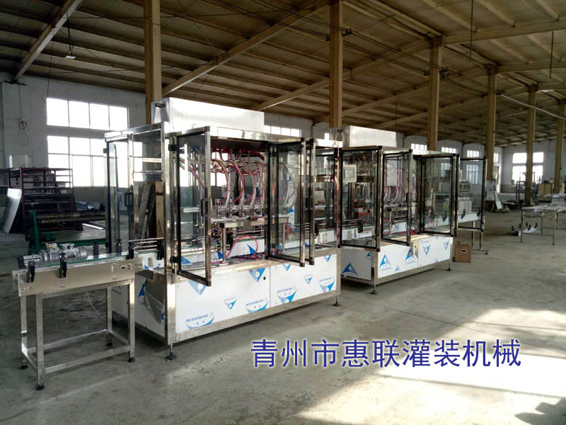 全自动直线灌装机 全自动直线灌装机